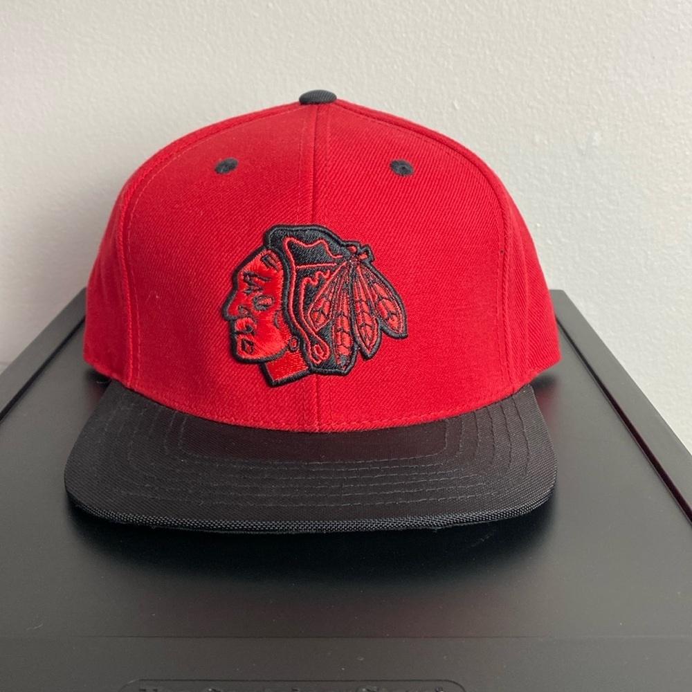 American Needle Black Hawk Strap back